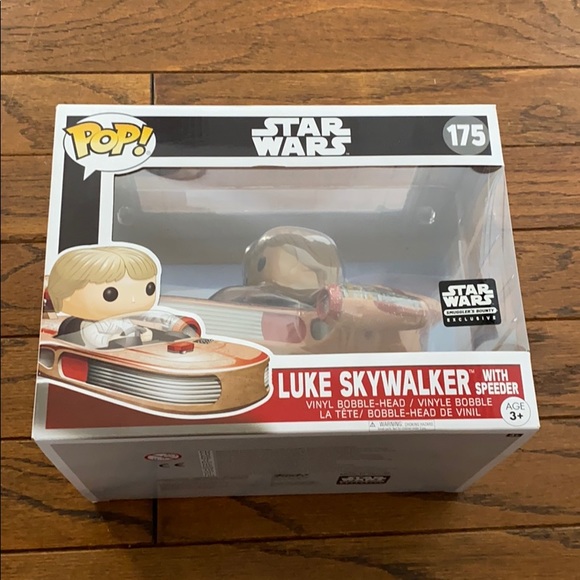 Funko POP! Star Wars 175 Luke Skywalker w/Speeder